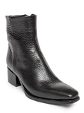 Black Mid Heel Boot