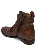 Bota Plana Cognac