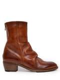 Camel Medium Heel Boot