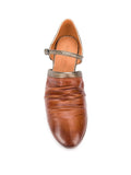 Zapato Plano Camel - Plata