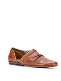 Zapato Plano Camel - Plata